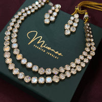 Majestic Double Layer Kundan Choker Set