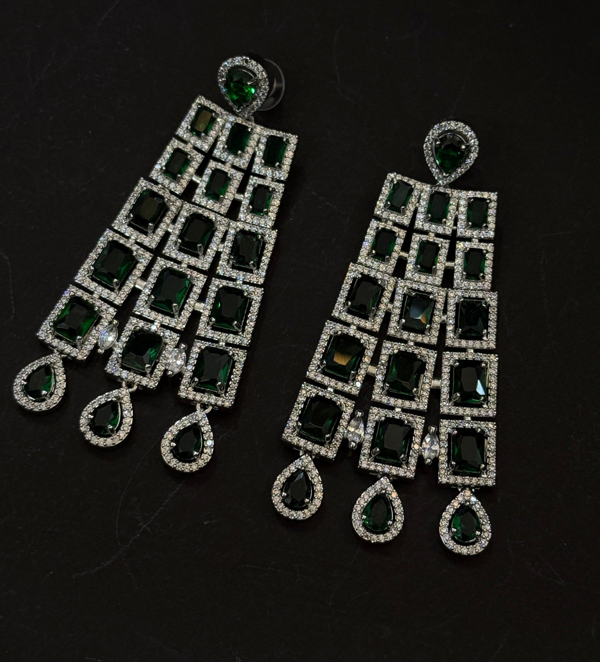 Mivanaa Emerald Empress Bridal Set