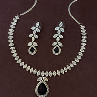 Luxury Purple Stone AD Set for Weddings & Parties