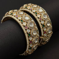 Royal Polki Kundan Bridal Bangles