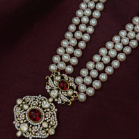 Pearl Rani Haar Kundan  Set