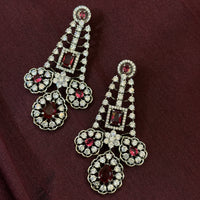 Luxury Ruby Red American Diamond