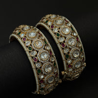 Royal Polki Kundan Bridal Bangles