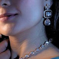 Mystic Mossanite Kundan-Mivanaa