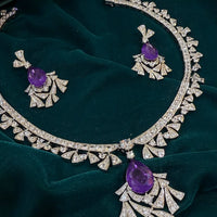 Austrian Crystal Purple Royal Luxury-Mivanaa