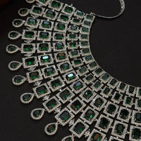 Mivanaa Emerald Empress Bridal Set