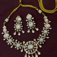 Divine Elegance Moissanite Kundan Bridal Jewelry