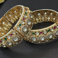 Royal Polki Kundan Bridal Bangles