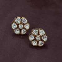 Moissanite centerpiece Kundan Pearl Neckset