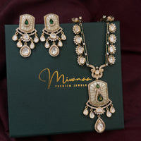 Empress – Polki Emerald Bridal Necklace