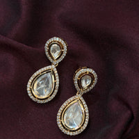 Luxury Indian Polki Kundan Jewelry Set