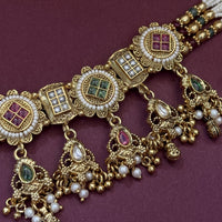 Royal Pearl Kundan Choker Necklace Set