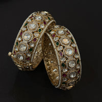 Royal Polki Kundan Bridal Bangles