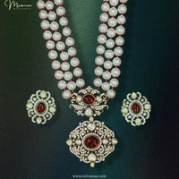 Pearl Rani Haar Kundan  Set