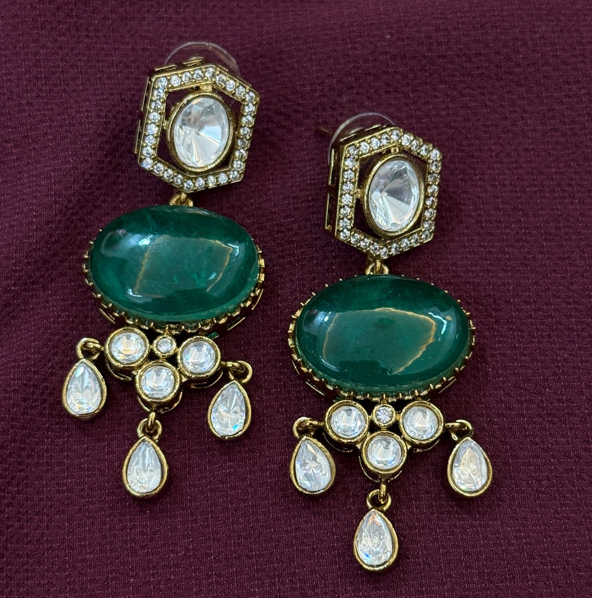 Emerald Royale Heirloom Necklace Set