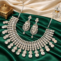 Royal Radiance American diamond CZ Choker Necklace Set