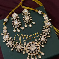 Divine Elegance Moissanite Kundan Bridal Jewelry