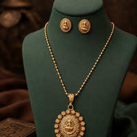 Traditional Goddess Temple Jewelry Necklace