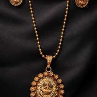 Traditional Goddess Temple Jewelry Necklace