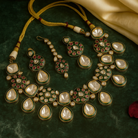 Vintage Viraasat – Royal Polki Meenakari Set