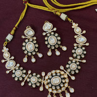 Divine Elegance Moissanite Kundan Bridal Jewelry