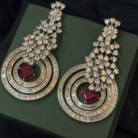 Luxury Thirsted Color Zirconia Stone Designer Earrings