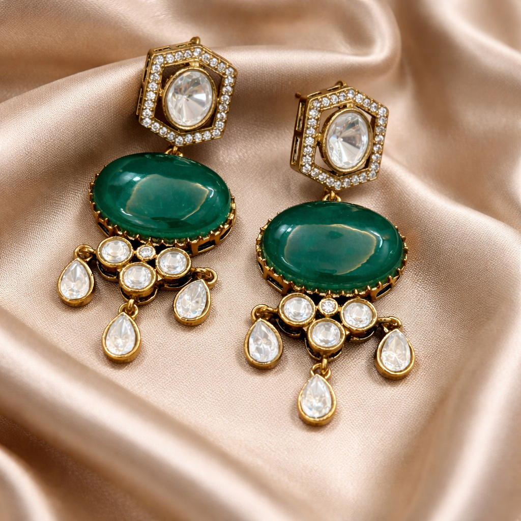Emerald Royale Heirloom Necklace Set
