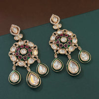 Maharani Style Polki Kundan Jewellery Set