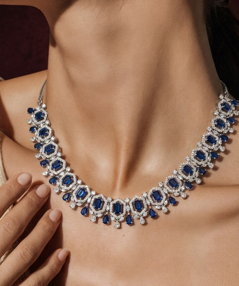 Regal Nightfall Necklace Set