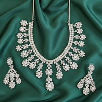 Radiant Luxe American Diamond Necklace Set