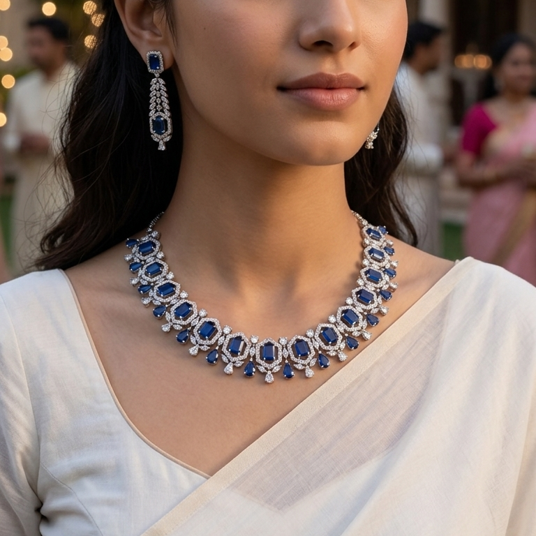 Regal Nightfall Necklace Set