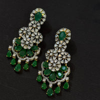 Emerald Green Glow AD Necklace Set