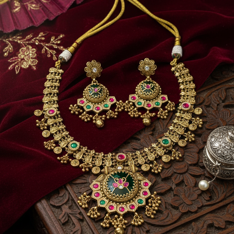 Classic Heritage Rajwadi Necklace
