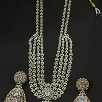 Royal Splendor American Diamond Necklace Set