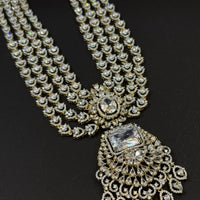 Royal Splendor American Diamond Necklace Set