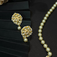 Royal Pachi Kundan Pearl with Green Stone
