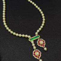 Royal Pachi Kundan Pearl with Ruby Stone