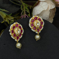 Royal Pachi Kundan Pearl with Ruby Stone