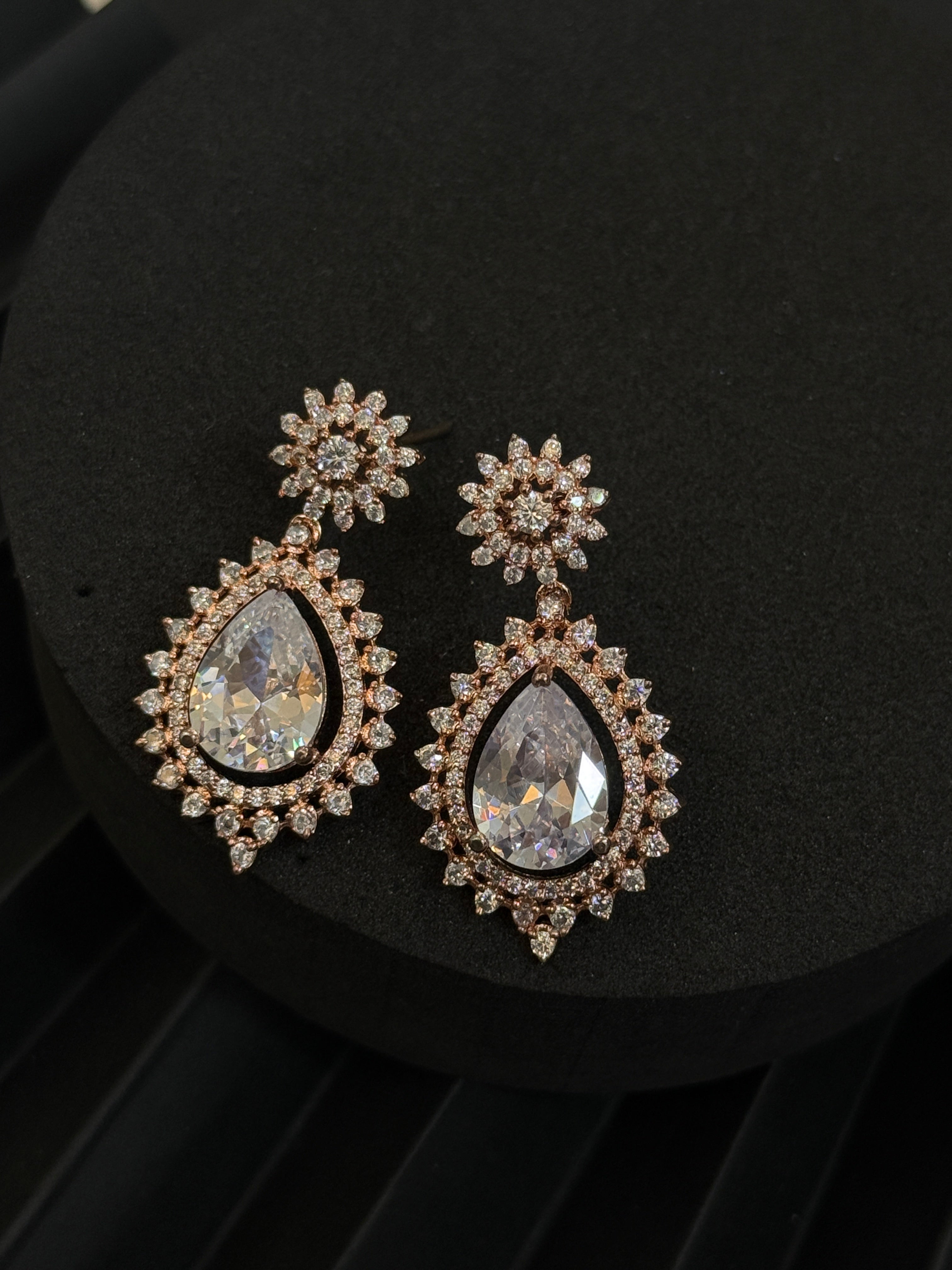 Crystal Drop Earrings