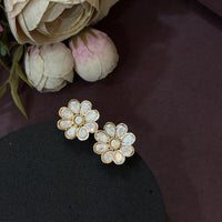 Floral Radiance Moissanite Pendant Set