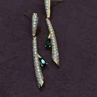 Luxury Ruby & Emerald Peacock-Inspired Diamond Necklace Set with Bracelet