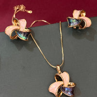 Elegant White & Blue Floral Jewellery