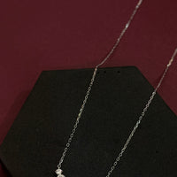 Sparkle Silver Sterling 925 CZ Pendant Set