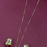 Celestia Orbit Crystal Pendant Set