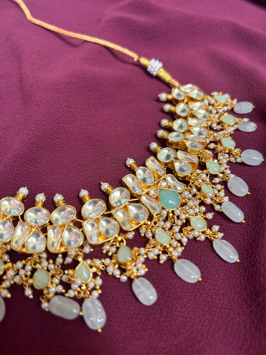 Lustrous Legacy Pacchi  Kundan Affair - Mivanaa