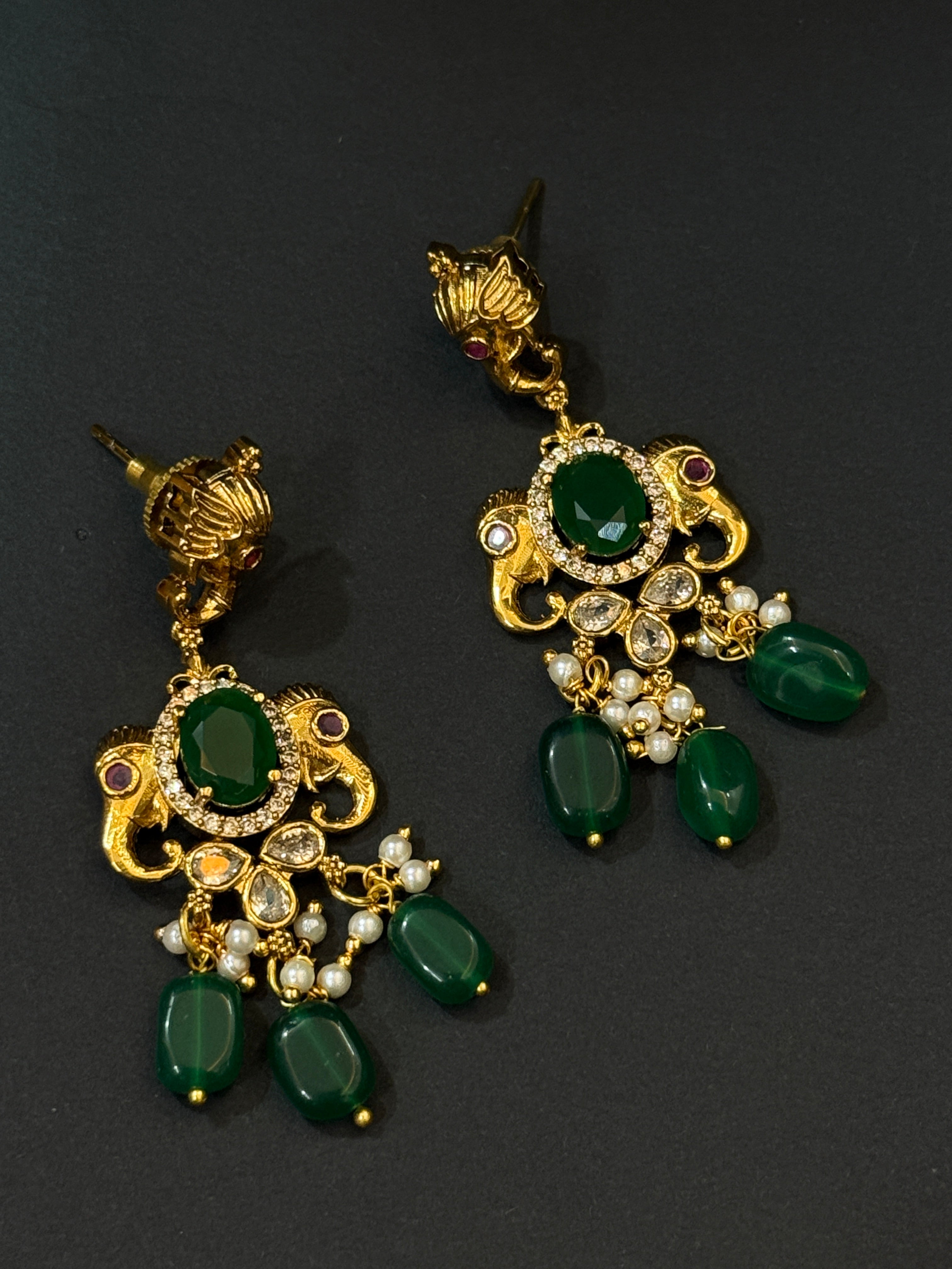 Antique Green Charm
