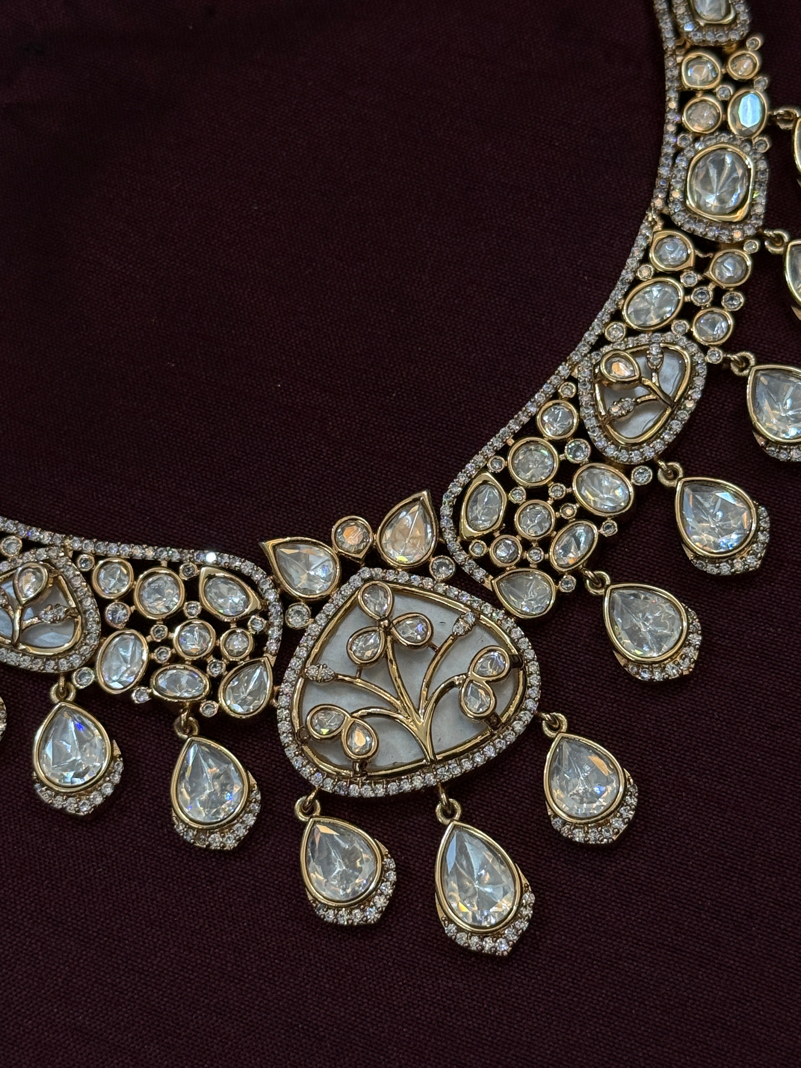 The Mivanaa Regal Kundan Polki Set