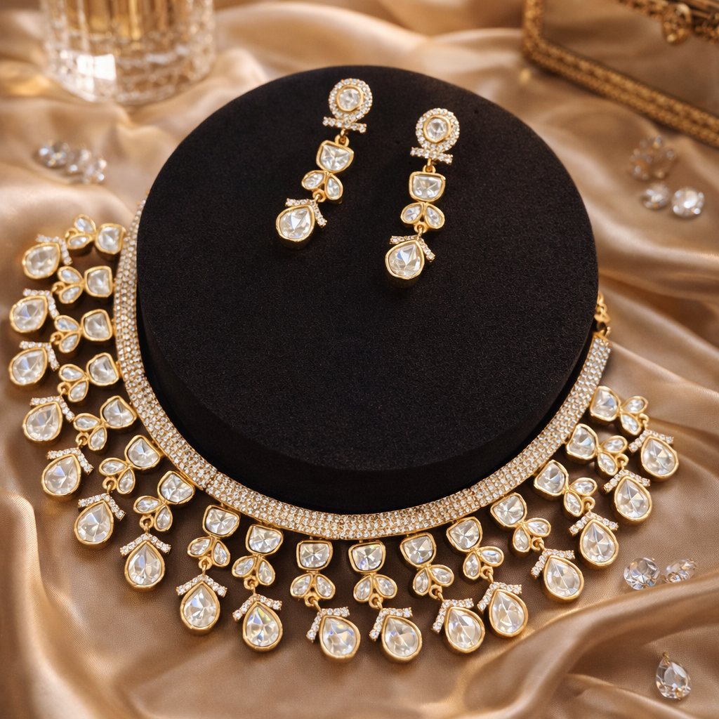 Eternal Glow Polki Necklace Se