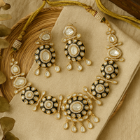 Divine Elegance Moissanite Kundan Bridal Jewelry