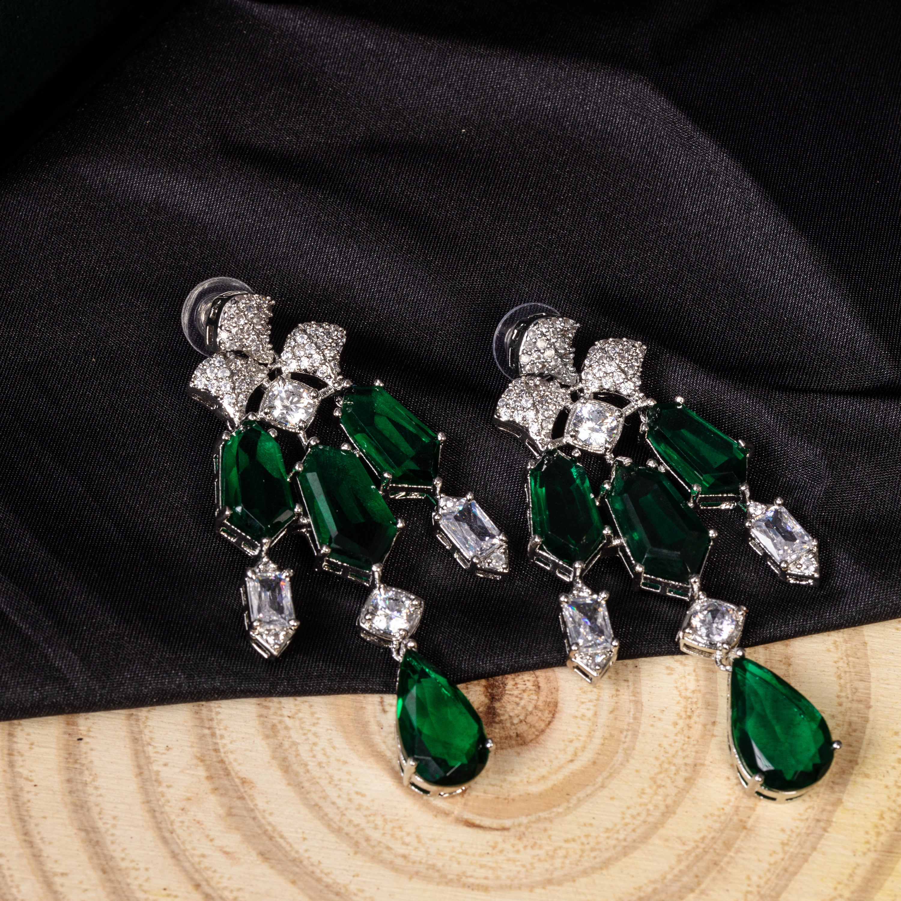 Radiant Emerald Drop-Mivanaa